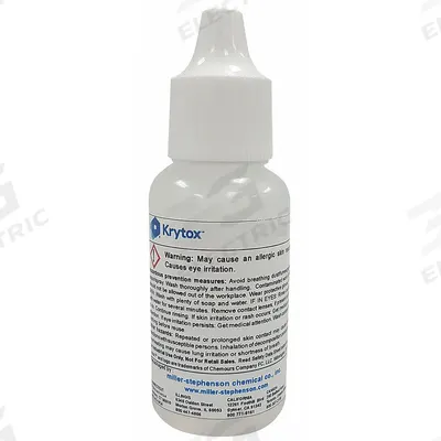 KRYTOX Vacuum Pump Lubricant: 8 fl oz, Dropper Bottle, 2 SAE Grade - Vacuum Pump Oils