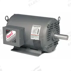 BALDOR General Purpose Motor: Rigid Base Mount, Totally Enclosed Fan Cooled, 1 1/2 hp (MPN EHM3554T). Key specifications — Brand: BALDOR; Nameplate Voltage @ 60 Hz: 230V AC; Full Load Current @ 60 Hz: 2.3/4.6/4.64 A; Nameplate RPM @ 60 Hz: 1,750/1,170 RPM; Motor Enclosure: TEFC.