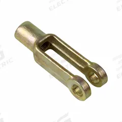 AZTEC Yoke End: Steel, Yellow Zinc Plated, 5/16"-24 Tap Size, Right Hand, 1/2 in Body Wd (MPN YK56-24-YZ). Key specifications — attr446315: AZTEC; attr1109956: Right Hand.
