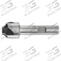 CLEVELAND Corner Rounding End Mill: High Speed Steel, 4 Flute, 1-1/4" Mill Dia, 3/8" Rad, 3-1/2" OAL (MPN C75383)
