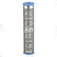 THOMAS & BETTS Open Barrel Splice: 6 AWG Wire Size, Gray Code, 1.63 in, Copper Barrel, 29 Die (MPN 60507). Key specifications — Die Code: 29; Brand: THOMAS & BETTS; Color Code: Gray.