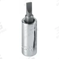 SK PROFESSIONAL TOOLS Socket Bit: 3/8 in Drive Size, Slotted Tip, #5 Tip Size, 2 45/64 in Overall Lg (MPN 45472). Key specifications — attr1213360: Replaceable Insert; attr1213362: SK PROFESSIONAL TOOLS; attr1213353: #5.