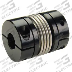 RULAND MANUFACTURING Motion Control Coupling: 19 mm Bore Dia 1, 14 mm Bore Dia 2, Aluminum, Clamp On (MPN MBC41-19-14-A). Key specifications — attr666189: Yes; attr666180: Stainless Steel; attr85397: RULAND MANUFACTURING; attr666234: Metric; attr923681: Different Bore Dimensions.