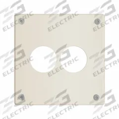 LEGRAND Wall Plate: Single Circular Opening, 2 Gang, Ivory, Jumbo Size (MPN WSP32N911IVYPS). Key specifications — Brand: LEGRAND; Material: Stainless Steel; Includes: Allen Head Screws.
