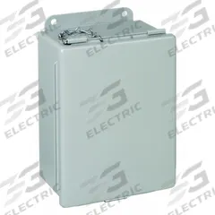 HOFFMAN Enclosure: Steel, 12 in x 10 in x 5 in, NEMA 12/13, Solid Cover, Clamp On (MPN A1210LP). Key specifications — Brand: HOFFMAN; Closure Method: Clamps; Knockouts: Not Included.