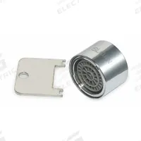 SLOAN Outlet: 1.5 gpm Flow Rate, Laminar Flow Outlet, Metal, Chrome Finish, Female (MPN ETF-1028-A). Key specifications — Includes: Key; Material: Metal; Product Type: Outlet; Connection Size: 55/64"-27; Brand: SLOAN.