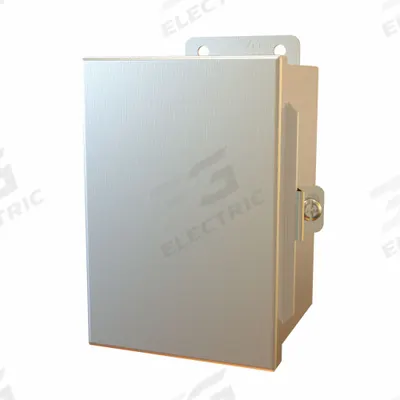HAMMOND Electrical Enclosure: Stainless Steel, 6 in x 4 in x 4 in, NEMA 12/13/3R/4/4X - Stainless Steel Enclosures