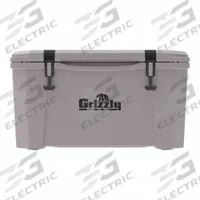 GRIZZLY COOLERS Grizzly Cooler 45qt Gray: Gray, 42 Cans, 45 qt Cooler Capacity, 10 day Ice Retention (MPN 4400743). Key specifications — Brand: GRIZZLY COOLERS; Drain Plug: Not Included; Wheels Included (FILTER): No.