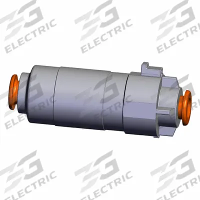 SMC In-Line Air Filter: ZF, 12 mm Inlet, Push-to-Connect, -100 kPa to 1 MPa - In-Line Vacuum Suction Filters
