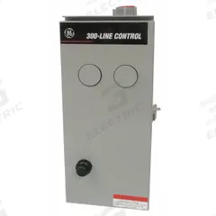 Motor Starter Enclosure: 3R Rated NEMA Enclosure, Compatible with CR306D Magnetic Motor Starters (MPN CR306X290K). Key specifications — Brand: GE; Compatible with Series: CR306D Magnetic Motor Starters; Starter Style: NEMA.