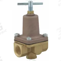 WATTS Pressure Regulator: FNPT x FNPT, 3/8 in Pipe Size, Brass, 50 psi to 175 psi, NPT x NPT (MPN 3/8 LF26A 50-175). Key specifications — Brand: WATTS; Low-Lead Compliance: Low-Lead Compliant.
