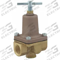 WATTS Pressure Regulator: FNPT x FNPT, 3/8 in Pipe Size, Brass, 50 psi to 175 psi, NPT x NPT (MPN 3/8 LF26A 50-175). Key specifications — Brand: WATTS; Low-Lead Compliance: Low-Lead Compliant.