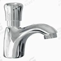 AMERICAN STANDARD Low Arc Bathroom Faucet: Metering, Single-Post, Cast Brass, Chrome Finish, Spray (MPN 1340119.002). Key specifications — Brand: AMERICAN STANDARD; Series: Metering; Includes: Factory Set Run Time; Adjustable Flow Cycle; Flexible Supply Hose.