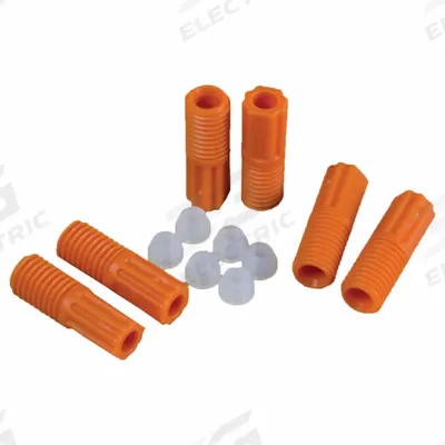 JUSTRITE Compression Fittings: Ethylene Tetrafluoroethylene - Compression Fittings for HPLC Waste Cans