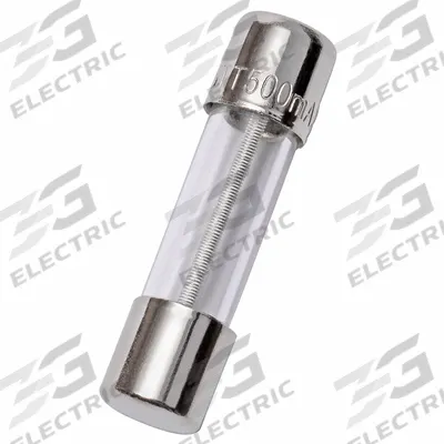 MERSEN Fuse: GSC Series, Time-Delay, 250 mA, 250 V AC - Time-Delay Cylindrical Fuses