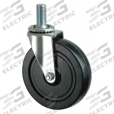 Grainger Swivel Caster: Rod Design (No ) Hooks, 5CHV8 - Rack Accessories