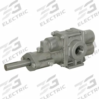PULSAFEEDER Rotary Gear Pump Head: 316 Stainless Steel Body, 1" FNPT, 21 gpm - Pedestal-Mount Rotary Gear Pumps