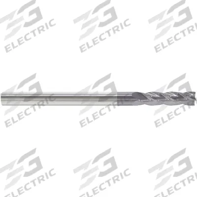 APPROVED VENDOR Square End Mill: Carbide, AlTiN Coated, 4 Flute, 3/4" Mill Dia, 1-1/2" LOC - General Purpose Carbide Square End Mills