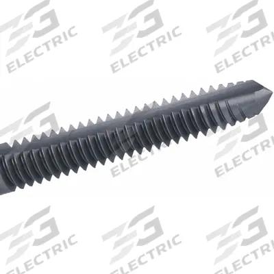 CLEVELAND Straight Flute Hand Tap: 1/4"-20 UNC, H3 / 2B, 2 Flute, Plug Chamfer (MPN C83892) - General Purpose Hand Taps