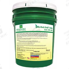 RENEWABLE LUBRICANTS Air Tool Oil: Synthetic, -20°F Min. Op Temp., 250°F Max. Op Temp., Pail (MPN 83024). Key specifications — attr1321222: Synthetic; attr1321226: 15W-50; attr1321227: 212; attr1321244: RENEWABLE LUBRICANTS; attr1321245: Pail.
