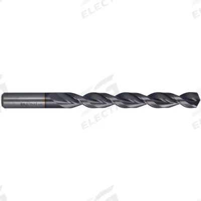 CHICAGO-LATROBE Jobber Length Drill Bit: 9/32", 135° Split Point, TiCN-Coated HSS - High-Speed Steel Jobber-Length Drill Bits for Deep Hole-Drilling