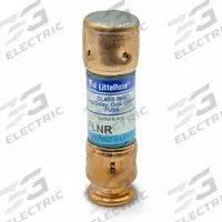 LITTELFUSE Fuse: Class RK5, FLNR Series, Time-Delay, 10 A, 250 V AC, 125 V DC, Non-Indicating (MPN FLNR010). Key specifications — Series: FLNR.