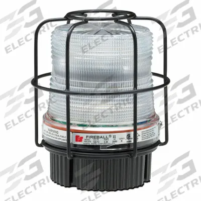 FEDERAL SIGNAL Warning Light: LED, 120 to 240V AC, 5 3/4 in Overall Ht - Multimode Lights for Hazardous Locations
