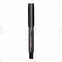 MILWAUKEE Straight Flute Tap: M10x1.25 Metric, 2B, 4 Flute, Plug Chamfer, Black Oxide Carbon Steel (MPN 49-57-5153)