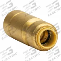 APPROVED VENDOR Push Reducing Coupling: 3/4 in OD x 3/8 in OD Size, Tube x Push-to-Connect, Brass (MPN LF8348R). Key specifications — Brand: APPROVED VENDOR.