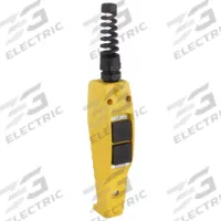 DAYTON Pendant Control Station: (2) Push Buttons, 2NO, Up/Down, NEMA 4X, (2) Push Buttons (MPN 20C814). Key specifications — AC Contact Rating: 10 A @ 600 V; Action: Momentary/Momentary; DC Contact Rating: 5 A @ 600 V; Enclosure Material: Plastic; Legend: Up/Down; Operator Configuration: (2) Push Buttons; Brand: DAYTON; Manufacturer Part Number: 20C814.