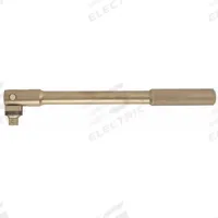 AMPCO Universal Joint: 3/8 in Drive, 8 1/2 in Lg, Smooth Grip, Aluminum Bronze, Unfinished (MPN W-293). Key specifications — attr1205663: Unfinished; attr1205652: AMPCO; attr1205649: Smooth; attr1205662: Aluminum Bronze.