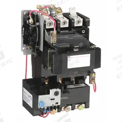 GE NEMA Magnetic Motor Starter: Non-Reversing, 3 Poles, NEMA Size 3, 90 A, 120V AC Coil (MPN CR306E00200XAAAAL). Key specifications — Brand: GE; Auxiliary Contact Form: 1NO; Coil Voltage: 120V AC; Phase: Three; Auxiliary Contacts Included: 1NO; Signaling Features: Pilot Light; Thermal Units Required: None (Not Applicable to Electronic Overloads).