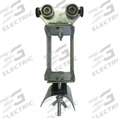 DAYTON Festoon Lead Trolley: C-Track, Flat, 1.38 in (MPN 33N227). Key specifications — Compatible Cable Type: Flat; Trolley Wheel Material: Steel; Trolley Frame Material: Galvanized Steel; Brand: DAYTON; Compatible Track Type: C-Track; Material: Galvanized Steel; Compatible with Grainger Part Number: 33N227; Compatible with Manufacturer Part Number: C32SC-70.