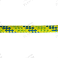 ALL GEAR Rigging and Climbing Rope: Kernmantle, 7/16 in Dia, 680 lb Working Load Limit, Nylon, Blue (MPN AGKM716200BYG). Key specifications — Brand: ALL GEAR; Rope Type: Static; Third Color: Yellow.