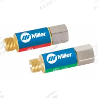 SMITH EQUIPMENT Flashback Arrestor Set: Regulator Mount, 9/16"-18, For Oxygen & Fuel (MPN H753). Key specifications — Brand: SMITH EQUIPMENT; Manufacturer Part Number: H753; Connection Size: 9/16"-18; CGA Number: CGA 022 (Oxygen).