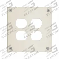 LEGRAND Wall Plate: Duplex Outlet, 2 Gang, Ivory, Jumbo Size (MPN WSP02D1IVYPS). Key specifications — Brand: LEGRAND; Material: Steel; Includes: Torx Security Screws.