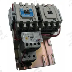 EATON NEMA Magnetic Motor Starter: Reversing, 3 Poles, NEMA Size 1, 27 A, 208V AC Coil (MPN AN59DN0E5E1P6). Key specifications — Brand: EATON; Auxiliary Contact Form: 1NO; Coil Voltage: 208V AC; Phase: Three; Operator: None; Operator Controls: None; Auxiliary Contacts Included: 1NO; Signaling Features: Pilot Light.