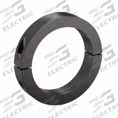 RULAND MANUFACTURING Shaft Collar: 2-Piece, Metric, Round, Clamp On, 145 mm Bore Dia - Heavy-Duty Shaft Collars