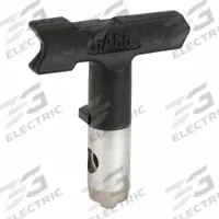 GRACO Airless Spray Gun Tip: Tips for Airless Spray Guns, Airless Spray Gun Tip, 0.015 in Tip Size (MPN 286615). Key specifications — Product Type: Airless Spray Gun Tip; Compatible with Manufacturer Model Number: 243161; Brand: GRACO; Includes: OneSeal (Tip Seal); Color: Black; Compatible with Series: RAC X; Product Grouping: Tips for Airless Spray Guns.