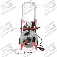 RIDGID Drain Cleaning Machine: Corded, K-400AF, For 1 1/2 in to 4 in Pipe, 3/8 in Cable Dia., Auto (MPN 27008). Key specifications — attr517439: K-400AF; attr517433: Corded.