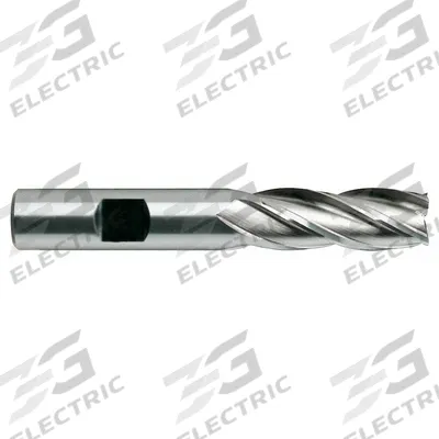 YG-1 Square End Mill: High Speed Steel, 4 Flute, 1" Mill Dia, 1-7/8" LOC, 4" OAL (MPN 04170) - General Purpose High-Speed Steel Square End Mills