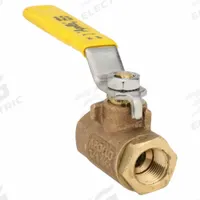 APOLLO Manual Two-Way Ball Valve: 3/8 in, Bronze, Straight, FNPT x FNPT, 600 psi Max. Pressure (CWP) (MPN 7010210). Key specifications — Brand: APOLLO; Handle: Lever.