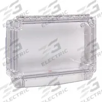 SAFETY TECHNOLOGY INTERNATIONAL Universal Stopper Cover: Polycarbonate, 2 1/4 in Overall Dp (MPN STI-7720). Key specifications — Manufacturer Part Number: STI-7720; Brand: SAFETY TECHNOLOGY INTERNATIONAL; Color: Clear; For Location: Indoor; For Use With: Emergency Buttons; Includes: Mounting Hardware; Mounting Location: Wall Mount; Mounting Style: Surface Mount.