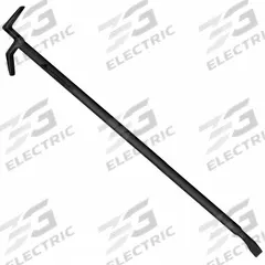 LEATHERHEAD TOOLS Entry Tool: Forcible Entry Tool, New York Hook, 48 in Handle Lg, Round (MPN NYH-4). Key specifications — Brand: LEATHERHEAD TOOLS; Handle Material: Carbon Steel; Includes Strap: No; Handle Shape: Round.