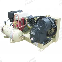 INGERSOLL RAND Stationary Air Compressor: 2 Stage, 13 hp Engine, Honda, 17.2 cfm, 4 gal Air Tank (MPN 2475X13GH). Key specifications — attr50933: Honda; attr86530: Electric; Recoil; attr50934: INGERSOLL RAND.
