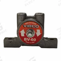 VIBCO Pneumatic Vibrator: 55 lbf, 24,000 vpm, 1/8 in NPT, BV, 75 dBA, Cast Iron, Continuous (MPN BV-60). Key specifications — attr671163: 75 dBA; attr671170: 55 lbf @ 80 psi; attr671165: 24,000 vpm @ 60 psi; attr671184: 1/8 in; attr671185: NPT; attr671192: NPT; attr671193: 1/8 in; attr671175: VIBCO.