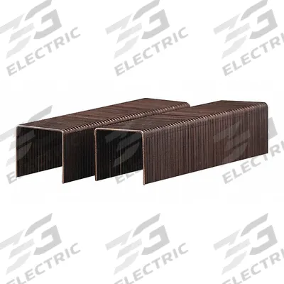 APPROVED VENDOR Wide Crown Staple: 1 in Crown Wd, 1 1/4 in Leg Lg, Kihlberg - Box Staple Sticks