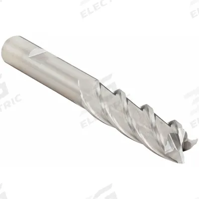 CLEVELAND Square End Mill: Cobalt, 4 Flute, 31/64" Mill Dia, 1-1/4" LOC, 3-1/4" OAL (MPN C32573) - General Purpose Cobalt Square End Mills