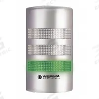 WERMA Tower Light Assembly: 3 Tier, Green/Red/Yellow, Sounder Tier Included, 195 mm Overall Ht (MPN 69140068). Key specifications — Manufacturer Part Number: 69140068; Brand: WERMA; Operating Voltage: 115 to 230V AC; Light Tier Color: Yellow.