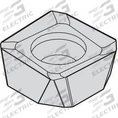 WIDIA Square Milling Insert: SNKT435AZR21, SNKT1205AZR21 (MPN 2022374)